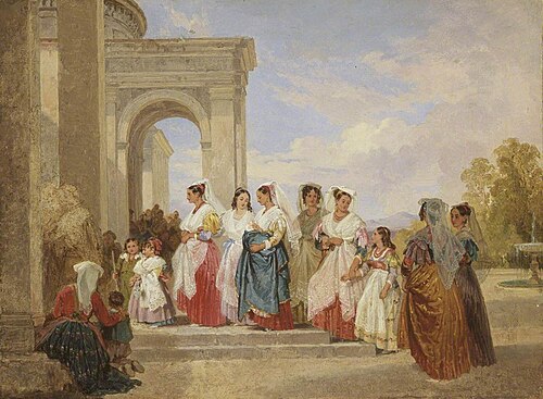 The Procession to the Christening, , Penry Williams
