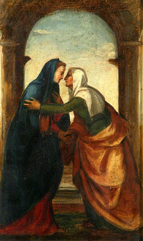 The Visitation (after Albertinelli), 1827, Penry Williams
