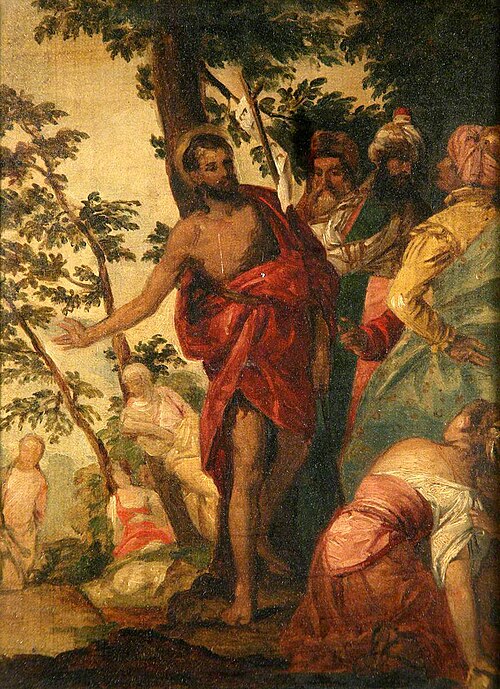 Saint John the Baptist (copy after Veronese), , Penry Williams