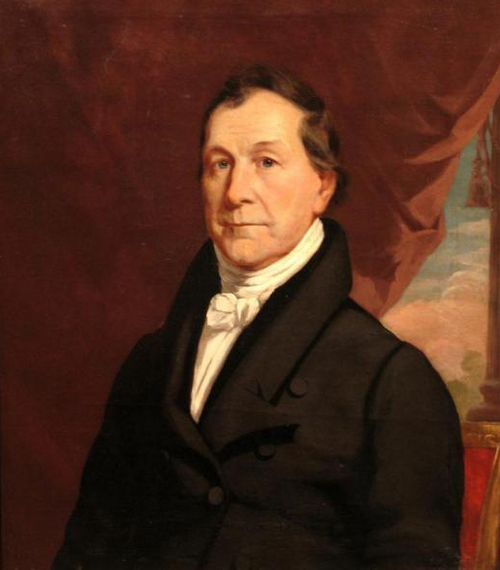 Porträt des Isaac Ilsley, 1826, Henry Cheeves Pratt