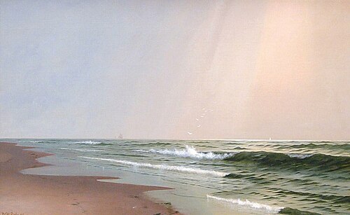 A  Passing Shower, 1875, Frank Knox Morton Rehn
