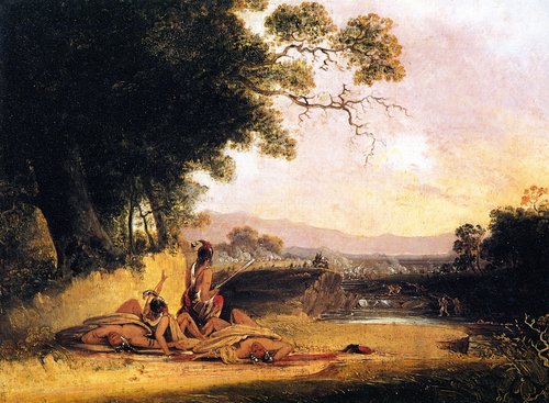 The Reedy River Massacre, 1838, Joshua Shaw