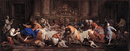 Dinner at the House of the Pharisee, 1748, Maria Felice Tibaldi