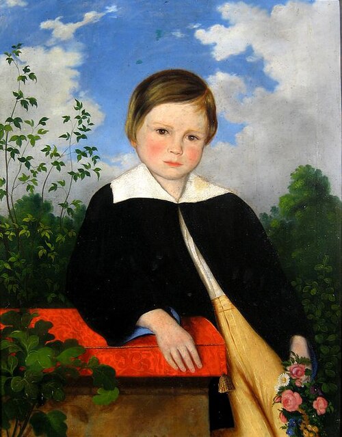 Julius Sigerus as a Child, 1850, Heinrich Trenk