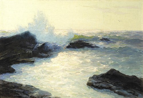 Crashing Sea, 1904, Lionel Walden