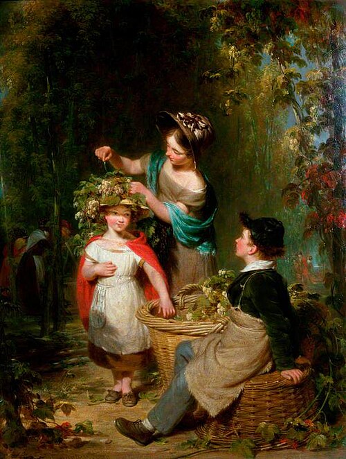 The Hop Garland, 1834, William Frederick Witherington