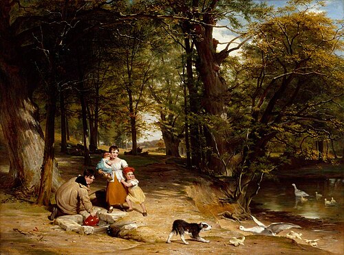 Landscape with Figures, 1839, William Frederick Witherington