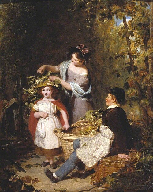 The Hop Garland, 1843, William Frederick Witherington