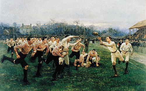 The Battle of the Roses, 1895, William Barnes Wollen