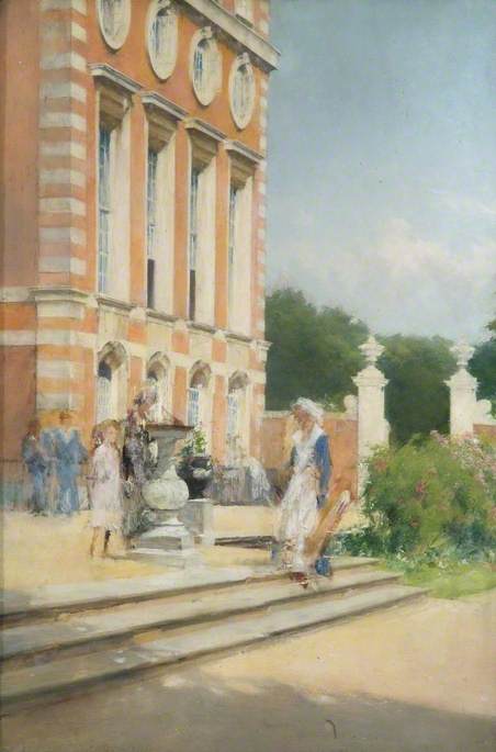 Christopher Wren Wing: Hampton Court Palace as a Hospital, 1916, Henry Woods