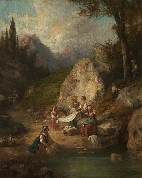 Washing Day, , Henry Woods