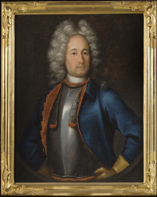 Portrait of Olof Strömstierna, 1715, Johann Heinrich Wedekind