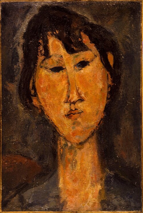 Tête de femme, 1920, Amedeo Modigliani
