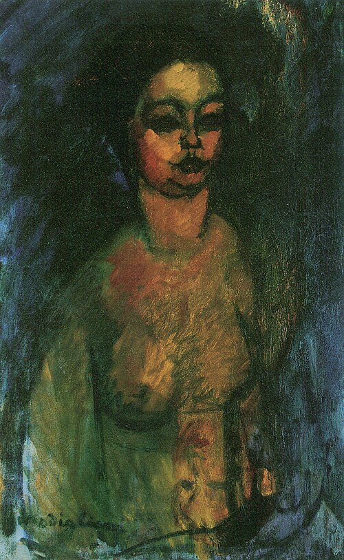 Nu (La petite Jeanne), 1908, Amedeo Modigliani