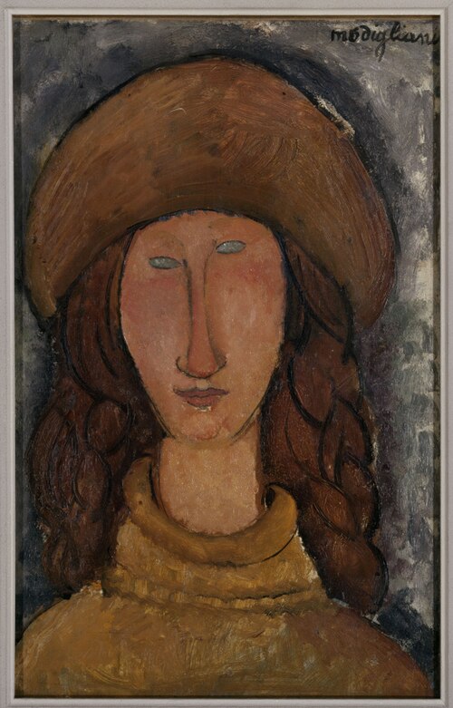 Jeanne Hébuterne, 1918, Amedeo Modigliani