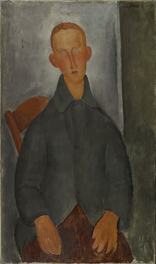 Petit Garçon roux, 1919, Amedeo Modigliani