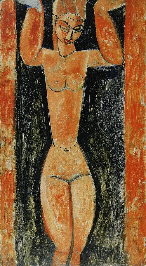 Caryatid, 1912, Amedeo Modigliani