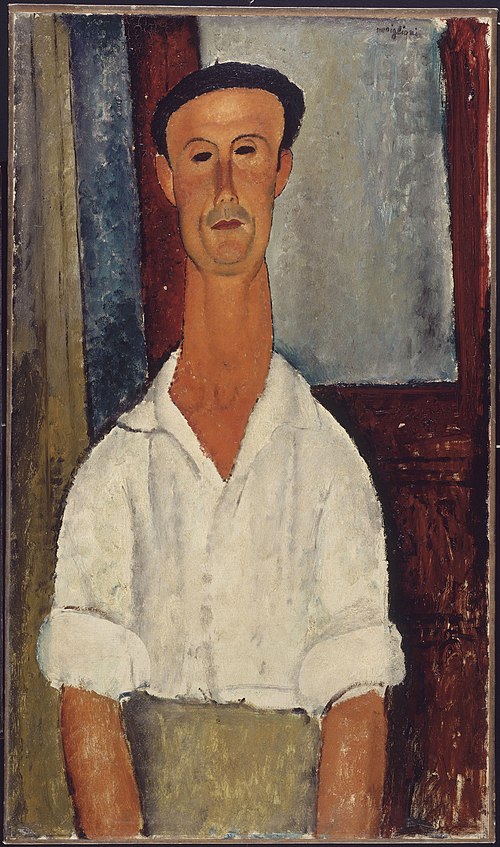 Gaston Modot, 1918, Amedeo Modigliani