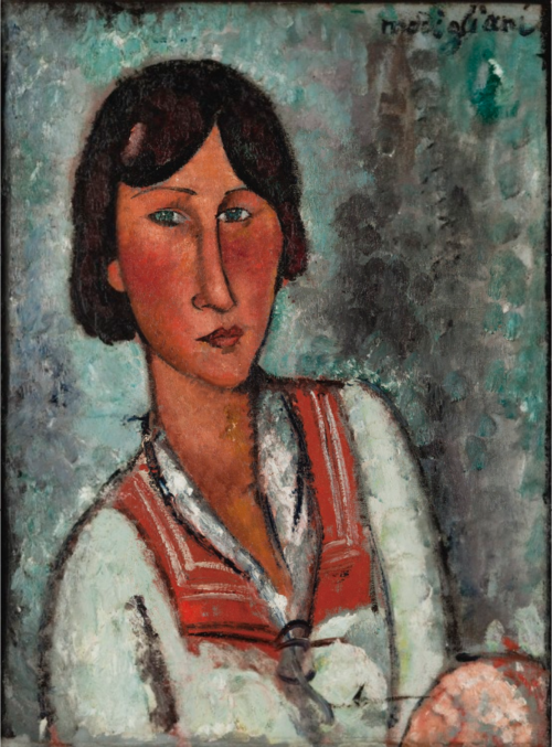 Portrait de femme, 1918, Amedeo Modigliani