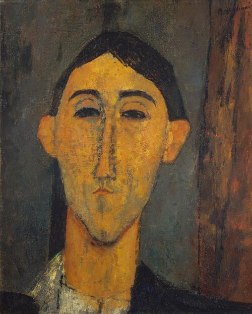 Portrait of Mateo Ruiz de Alegría, 1915, Amedeo Modigliani