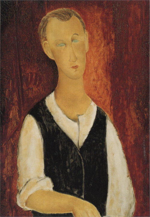 Le jeune paysan, 1918, Amedeo Modigliani