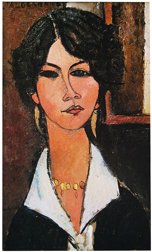 L'Algérienne, 1917, Amedeo Modigliani