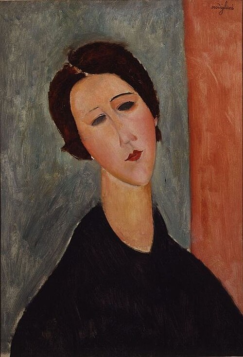 La Femme brune, 1919, Amedeo Modigliani