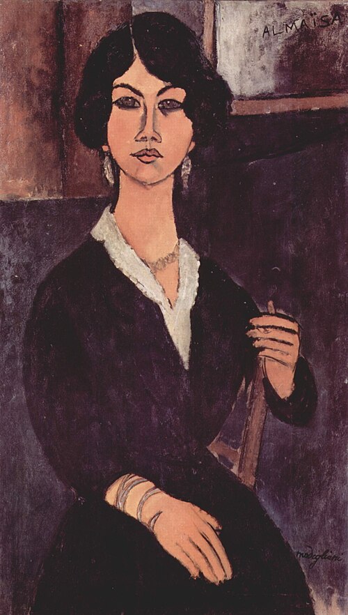 Almaiisa Seated, 1916, Amedeo Modigliani