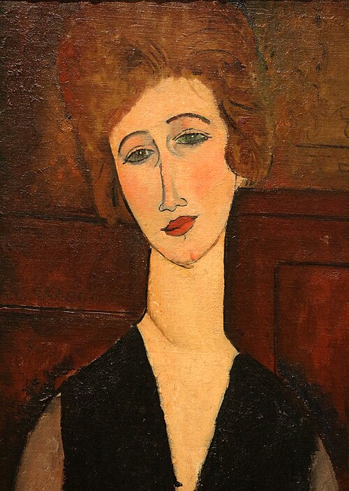 Portrait of a Woman, 1917, Amedeo Modigliani