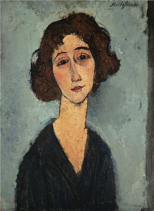 Jeune Femme (Totote de la Gaîté), 1917, Amedeo Modigliani