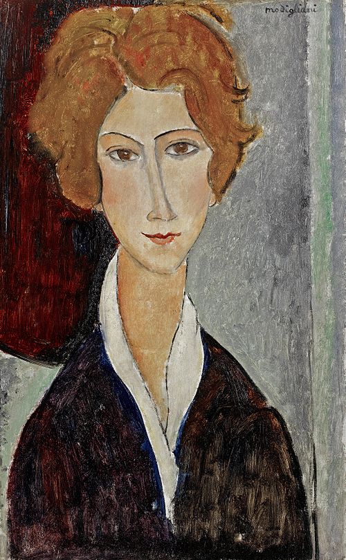 Portrait of a Woman, , Amedeo Modigliani
