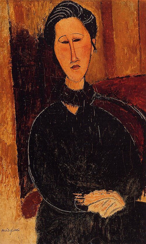 Anna (Hanka) Zabrowska, , Amedeo Modigliani