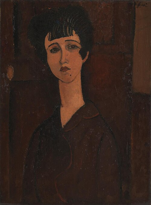 Portrait of a girl, 1917, Amedeo Modigliani