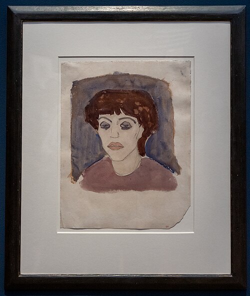 Porträt von Maud Abrantès, 1907, Amedeo Modigliani