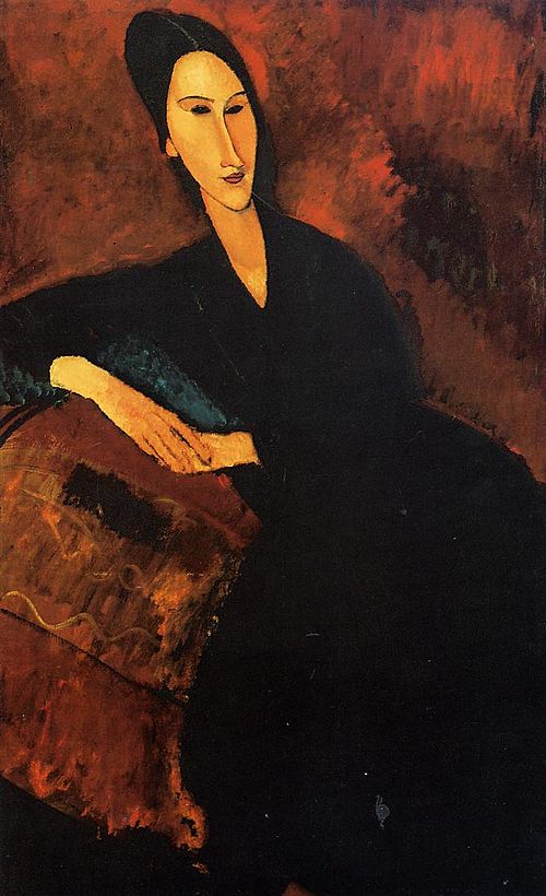 Anna Zborowska, 1917, Amedeo Modigliani