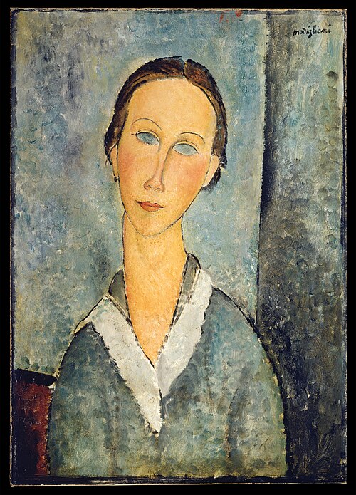 Girl in a Sailor's Blouse, 1918, Amedeo Modigliani