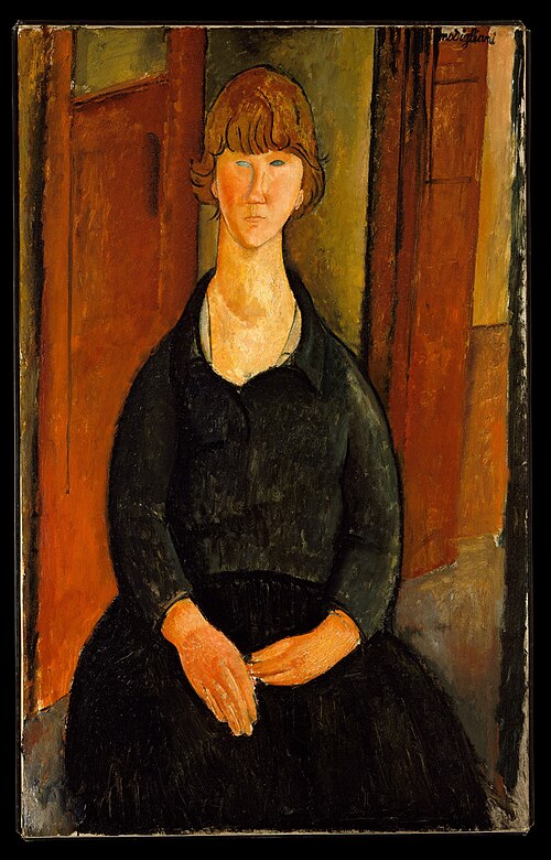 Flower Vendor, 1919, Amedeo Modigliani
