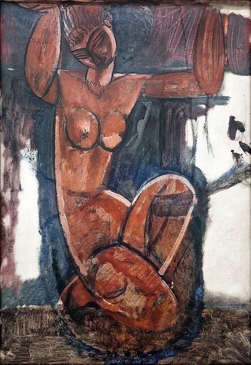 Caryatide, 1911, Amedeo Modigliani