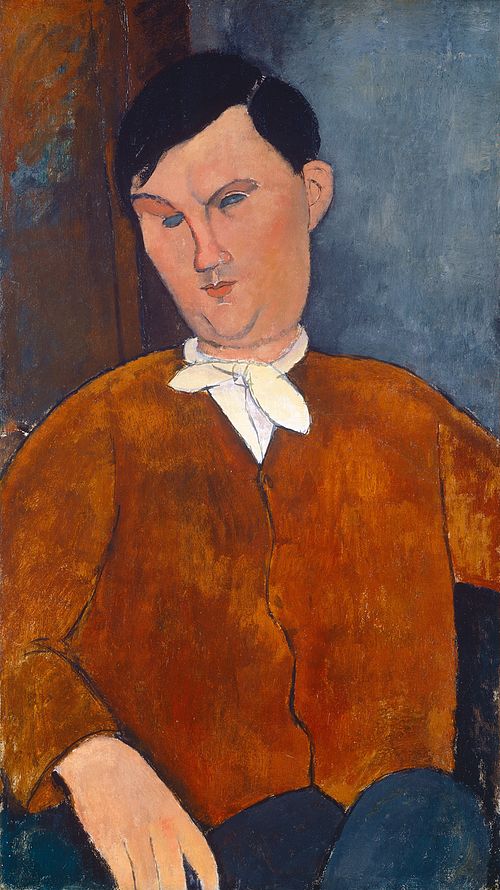 Monsieur Deleu, 1916, Amedeo Modigliani
