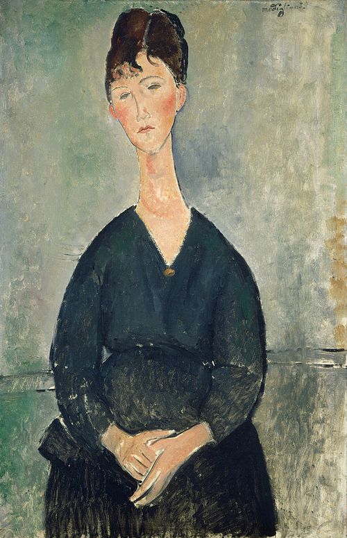 Cafe Singer, 1917, Amedeo Modigliani