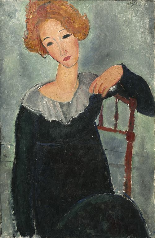 Woman with Red Hair, 1917, Amedeo Modigliani