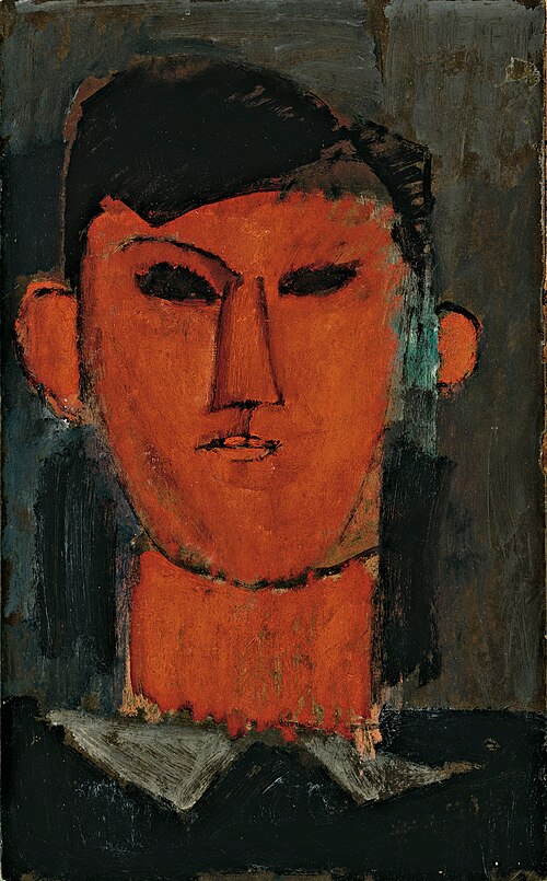Portrait de Pablo Picasso, 1915, Amedeo Modigliani