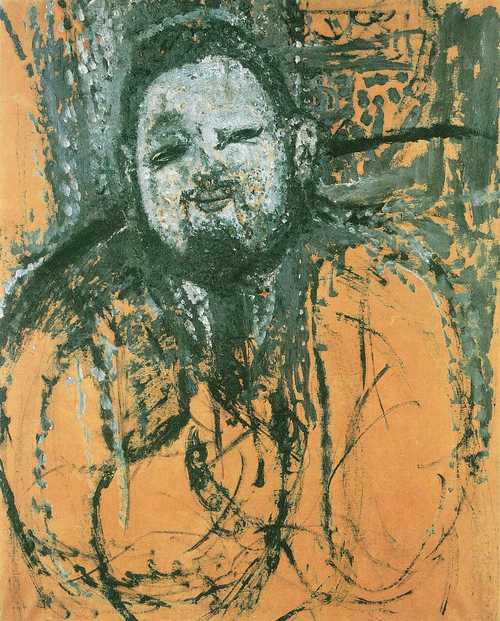 Portrait de Diego Rivera, 1916, Amedeo Modigliani