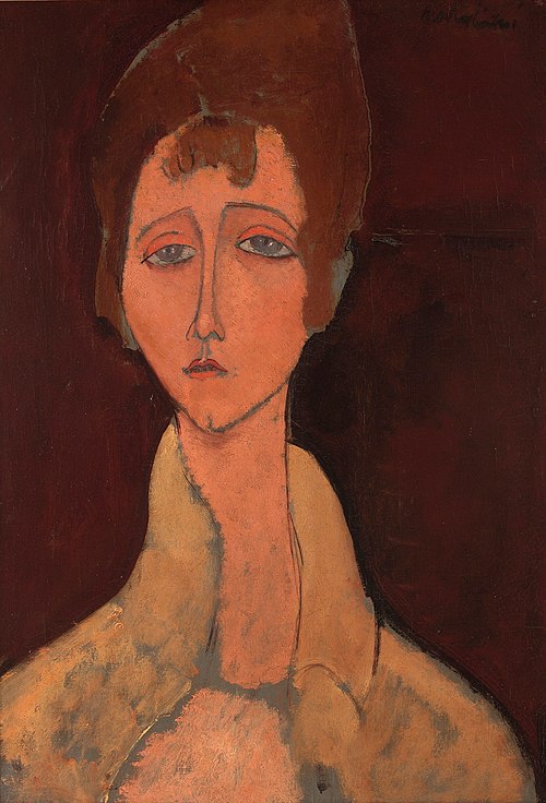 Femme au corsage blanc, 1917, Amedeo Modigliani
