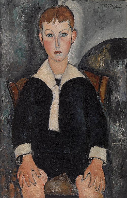Boy in Sailor Suit, 1917, Amedeo Modigliani
