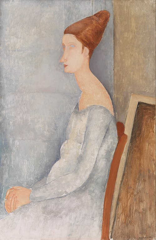 Portrait of Jeanne Hébuterne, 1918, Amedeo Modigliani