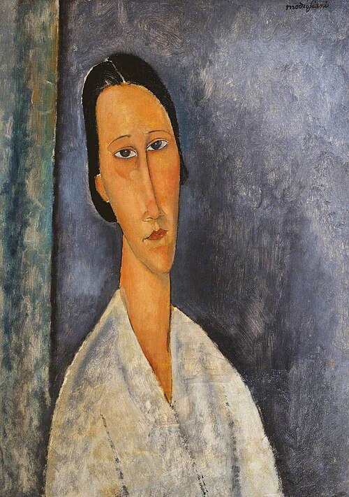 Madame Zborowska, 1918, Amedeo Modigliani