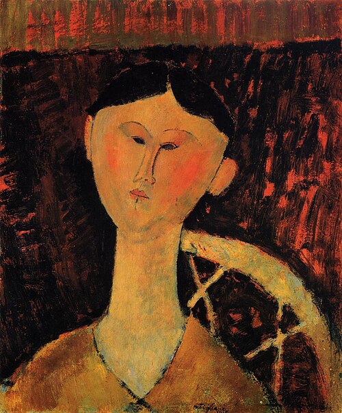 Portrait of Beatrice Hastings, 1915, Amedeo Modigliani