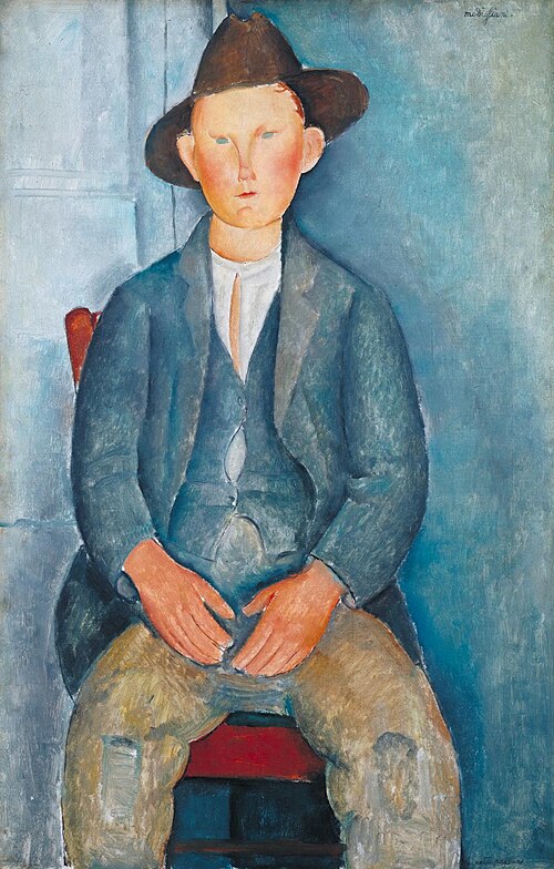 The Little Peasant, 1918, Amedeo Modigliani