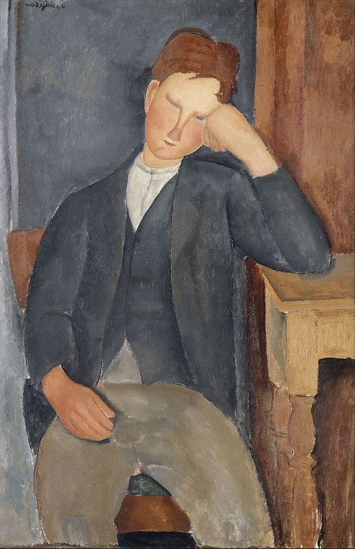 Le Jeune Apprenti, 1918, Amedeo Modigliani